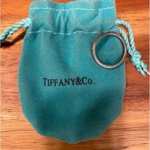 Tiffany Silver I Love You Ring